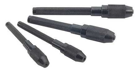 AI - Pin Vise Set, 4 Piece - Size 0 to 4.8mm - Set