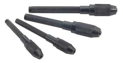 AI - Pin Vise Set, 4 Piece - Size 0 to 4.8mm - Set