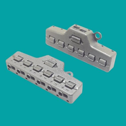 Low Voltages Wire Splitter 1 Input 6 Output LED Lighting Wire Connector Block for LED Strips Lighting Distribution Block