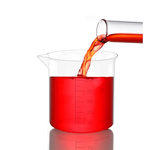 36 Pcs 1.7 Oz Transparent Experiment Measuring Cup