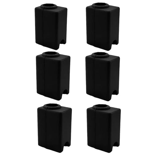6Pcs Neptune 4 Plus Silicone Socks, Neptune 4 Max Silicone Socks Compatible for Elegoo Neptune 4 Plus, Elegoo Neptune 4 Max 3D Printer Heater Block Silicone Socks, - style: 6Pcs Neptune 4 Plus / Neptune 4 Max Silicone Socks