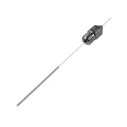 Aokin 3 Pcs 0.4mm Hardened Steel Nozzles MK8 Nozzles 3D Printer Nozzles and 3 Pcs 0.35mm Stainless Steel Nozzle Cleaning Needles for Creality Ender 3/3 Pro/3 V2, Ender 5/5 Pro, CR-10/10S, Makerbot - color: 0.4mm