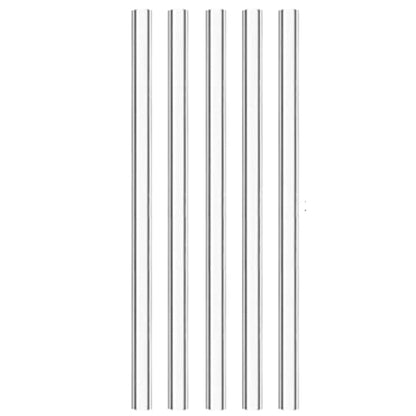200mm OD=11mm Quartz Glass Tube Thcik=1.0mm L=20cm Made By Vycor Glasses Lab Glassware 5Pcs/Pack - size: OD=11mm 5Pcs