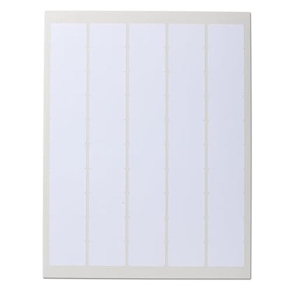 Waterproof Essential Oil Labels, 250 Rectangles, 1.5x1 Inches, Oil Proof, Highly Durable Blank Stickers - size: 250 Count (Pack of 1)