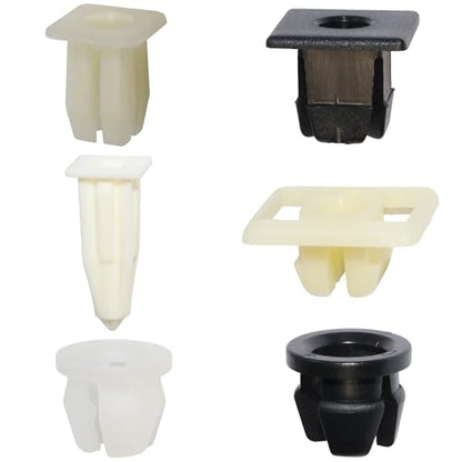 288pcs Grille & Headlight Bezel Nylon Nut #6,#8,#10,#12,#14 Screw Grommet - size: 12 Size 288pcs