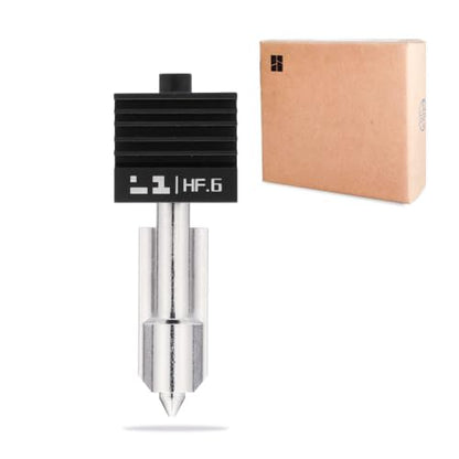 Bamboo Lab Original H2D High Flow Hotend with Hardened Steel Nozzle High Temp Extruder Hot End Replacement for Bambu Lab H2D Combo/H2D Laser (0.6MM) - size: 0.6MM