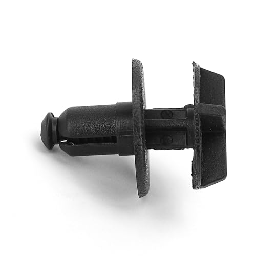 10PCS LR024316 Battery Cover Clip Screws Fastener Fit for 9mm Hole Compatible with Land Rover Range Rover, Nylon Plastic Retainer Push Fasteners Engine Sight Shield Trim Push-Type Clips for Cowl Panel