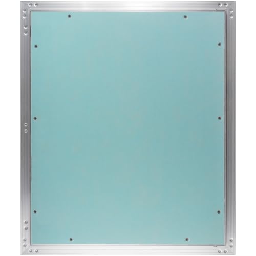 20" x 24" Inch Wall Access Panel - Waterproof Drywall Panel & Aluminum Frame Crawl Space Hatch Door - Plumbing Access Panel for Wall & Ceiling, HVAC - Drywall Access, Cover - size: 20 x 24