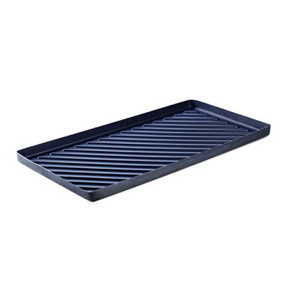 PIG Containment Tray - Rim to Rim Dimensions 49.25" L x 25.25" W x 2" H - Interior Bottom Dimensions 48" L x 24" W- 9 gal. Sump Capacity - PAK124-BK - size: 49.3" x 25.3" x 2"