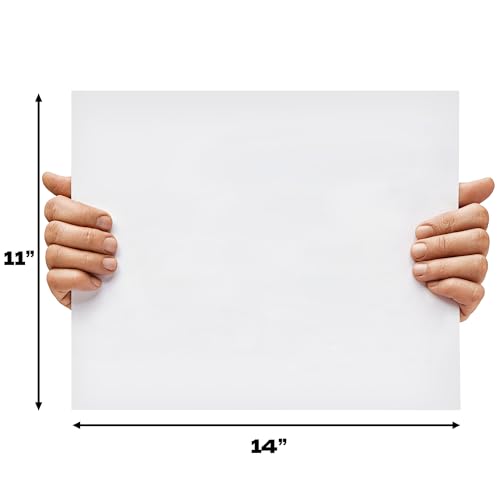 ArtSkills 11” x 14” Poster Board - Heavyweight White Poster Boards 12-Pack - size: 12-Count
