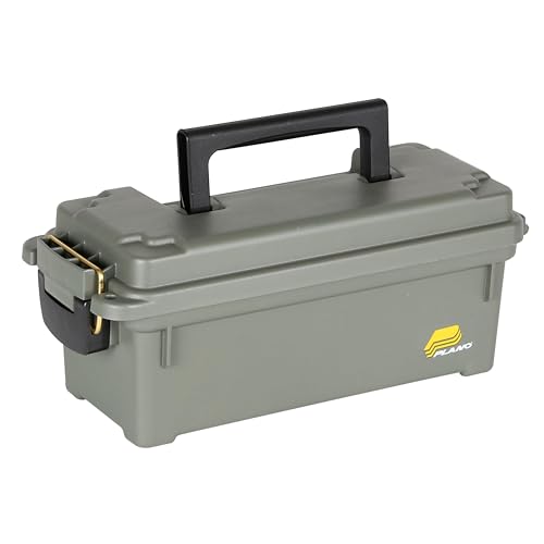 Plano 131250 1312 Ammo Box, OD Green 131250,4.80 x 7.40 x 11.60 inches - size: Small, style: Compact O.D. Green Field Box No Tray