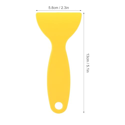 Resin Scraper Set 5 Pack Flexible Rounded Head PVC