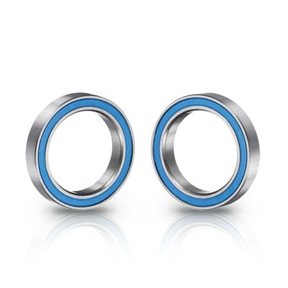 uxcell 8 Pcs 6803-2RS Deep Groove Micro Bearing, 17x26x5mm Chrome Steel - size: 6803-2RS