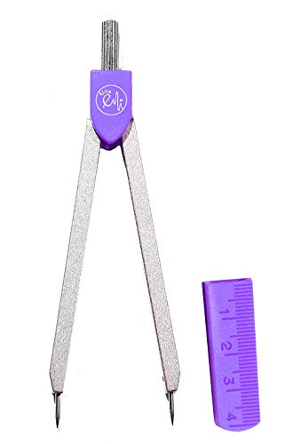 Elite Medical Instruments EMI Basix EKG ECG Caliper EKG-101-V, Violet - color: Violet