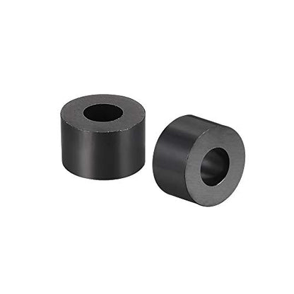 uxcell Nylon Round Spacer Washer 3.2mm ID 7mm OD 4mm Height for M3 Screws Black 100Pcs - size: 3.2mmx7mmx4mm