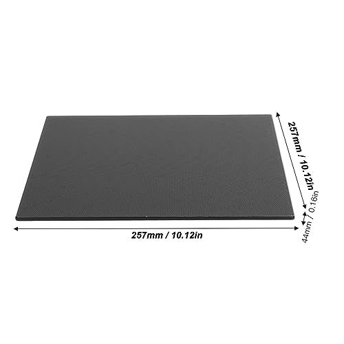 257x257x4mm Tempered Glass Build Surface for Baambu X1 P1P 3D Printer