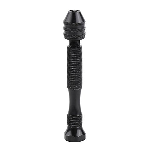 Pin Vice Hand Drill Bits, 10PCS Pin Vise Hand Drill Set 0.3-3.6mm, Professional Pin Drill Bit Tools for Metal Wood, Manual Work DIY, Jewelry, Assembling, Model Making
