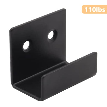 8 Pcs Black 20mm / 0.97 Inch Stainless Steel Tile Bracket, - size: Black 20mm/0.97"