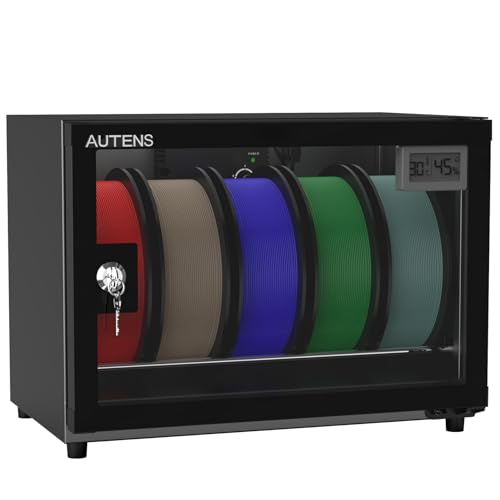 25L 3D Printer Filament Dryer Box, Holds 5 Rolls