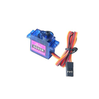 SG92R 9g Micro Servo Motor 180 Degree Controllable Angle for RC Remote Control Aircraft Model,180 Degree When PWM 500-2500usec,90 Degree When PWM 1000-2000usec,Pack of 5PCS - style: 180 degree