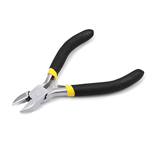 Diagonal Cutting Pliers 4 Inch Mini Diagonal Nippers Beading Pliers for Jewelry Making Precision Handcraft DIY Hand Tool - size: Diagonal Cutting