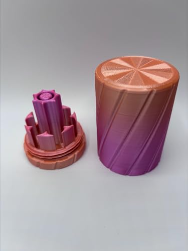 7-Slot Cartridge Storage Station, 3ml Capacity, Multicolor Finish (Rainbow Candy) - color: Rainbow Candy