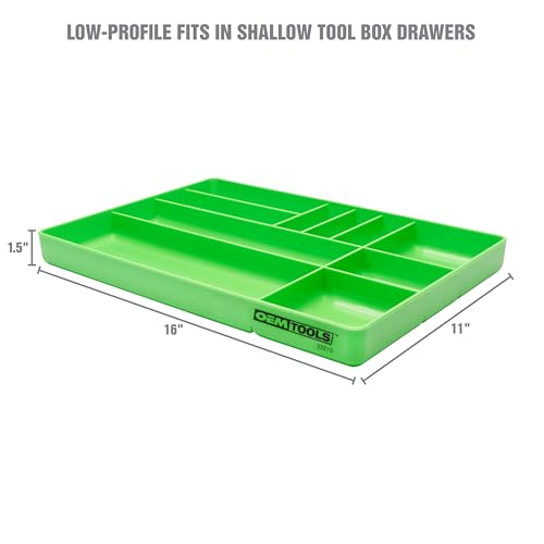 OEMTOOLS 22213 Tool Box Organizer Tray for Small Parts, Stackable Design