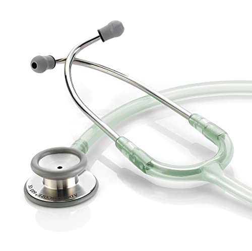ADC Adscope 603 Diagnostic Clinician Stethoscope, AFD Tunable Technology - color: Sea Glass