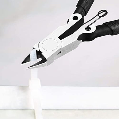 BOENFU Flush Cutters for Jewelry Making Precision Small Wire Cutters Snips - color: 5 Inches