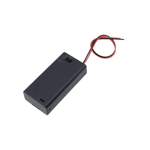 Semetall 2×1.5V AA Battery Holder - size: 2 X 1.5V AA- 20 PCS