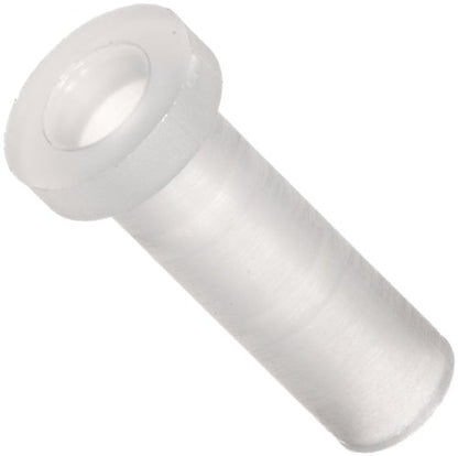 Round Spacer, Nylon, Off-White, #10 Screw Size, 3/4" Length (Pack of 100)