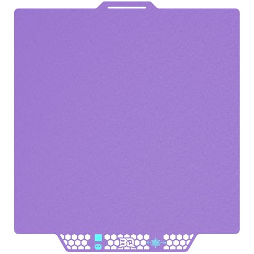 BIQU CryoGrip Pro Glacier Build Plate for Bambu-Lab 3D Printers - color: Glacier-Purple, size: 257*257MM, style: Glacier