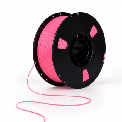 Matte PLA + 3D Printer Filament,PLA + Filament 1.75mm, Neatly Wound 3D Printing Filament 1.75mm, Dimensional Accuracy +/- 0.02 mm, Fit Most FDM 3D Printers, 1kg Spool (2.2lbs) (Rose red) - color: Rose Red