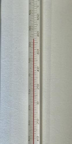 LABO Pocket Laboratory Chemical Thermometer -40/+50°C or -40/+120°F, Duo Reading Liquid in Glass