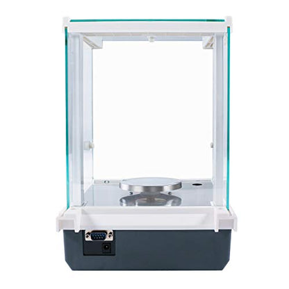 U.S. Solid 0.1 mg Analytical Balance, 120g x 0.1mg, 0.0001g Lab Science Electronic Balance, Electromagnetic Transducer - size: 120 g with External Calibration