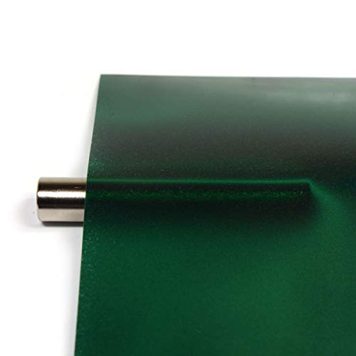 Green Magnetic Viewing Film 4x6 | Cool Magnets Science Kit | Magnetic Field Detector & Visual Aid for Physics Education | Ideal for Research & Magnetism Demonstrations - size: 4 x 6", style: Green Film