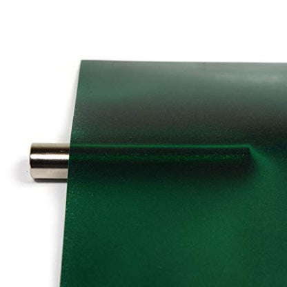 Green Magnetic Viewing Film 4x6 | Cool Magnets Science Kit | Magnetic Field Detector & Visual Aid for Physics Education | Ideal for Research & Magnetism Demonstrations - size: 4 x 6", style: Green Film