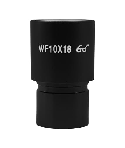 Accu-Scope Microscope Eyepiece with Pointer, WF10x/18mm - 10X Magnification, 18mm Field of View Fits Compound Microscopes