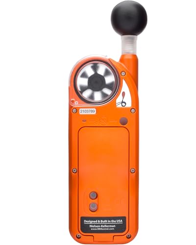 Kestrel 5400 WBGT Heat Stress Tracker Pro - color: Orange, size: Bluetooth LiNK with Compass and Vane Mount
