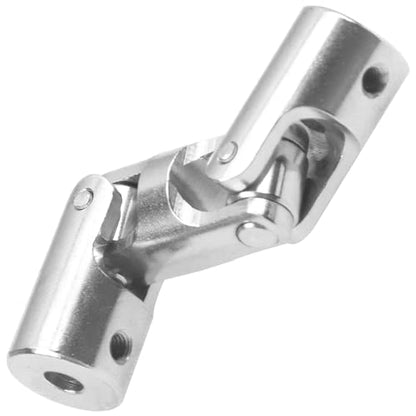 2Pcs Vgoohobby 4mm/5mm/6mm RC Boat Shaft Coupler 3 Section U Joint Coupling for RC Car Boat Robotics DIY (4mm to 4mm) - size: 4mm-4mm