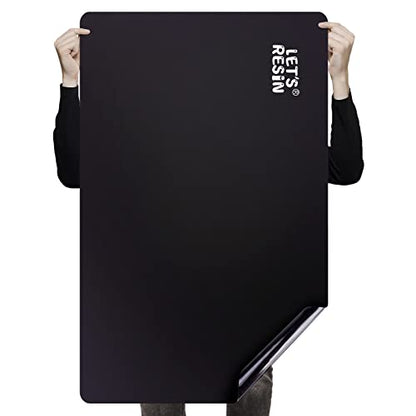 LET'S RESIN Extra Large Silicone Mat for Crafts,36''x24''Nonstick &Nonskid Heat-Resistant Silicone Crafts Mat, Easy Clean&Store Multipurpose Silicone Mat for Resin, DIY Art,Paint, Clay - size: 36" x 24"
