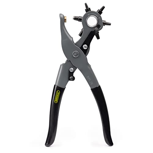 General Tools Leather Hole Punch for Belts, Fabric & Crafts Model 72