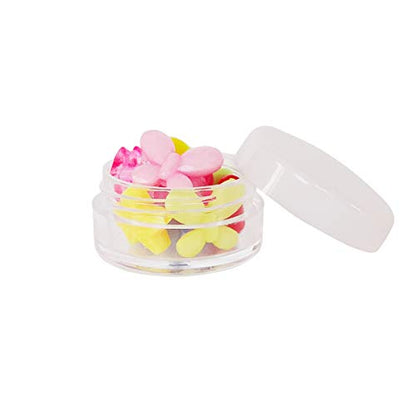 20pack 3g Empty Sample Jars, 3ml Small Travel Cosmetic Container - color: 20x 3ml Multi-color