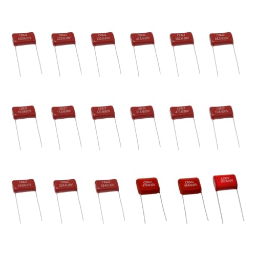 630V Film Capacitors 1nF-1uF 102J 103J 473J 223J 104J 224J 334J 474J Kits
