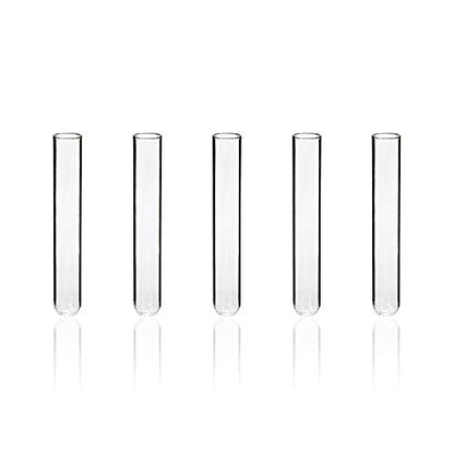 50pcs 20ml Borosilicate Glass Test Tubes, LVH1002 - color: 50pcs of Vol.20ml