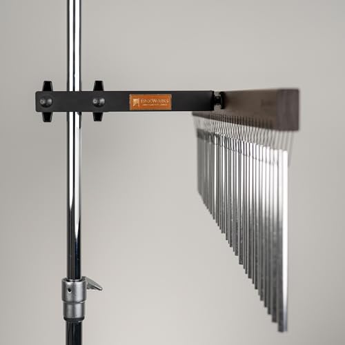 Bar Mounting Clamp and Chime Holding Bracket — MADE IN U.S.A. — Fits any Stand, Steel