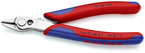 Knipex Tools 78 03 140 Electronics Super Knips, 5.5-Inch - size: 5.5-Inch, style: Knips