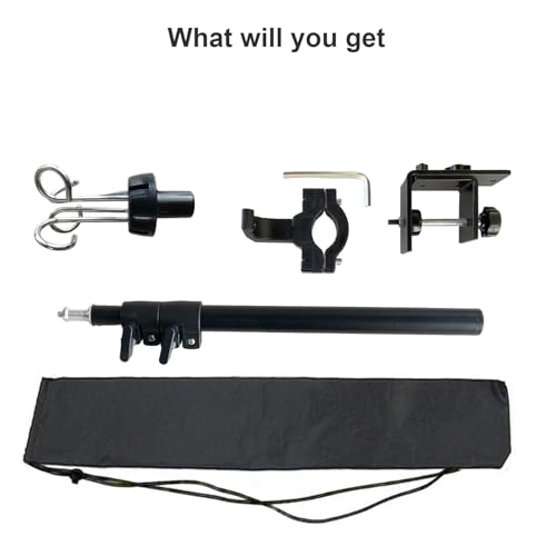 Portable IV Poles for Travel,IV Bag Pole Stand for Gravity Syringe,IV Pole,Feeding Tube Holder,Enteral Gastrostomy Telescopic Pole,NG Tube Supplies Accessories (43 Inchs with Hook) - size: 43 Inchs with Hook