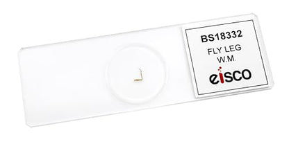 25pk Fly Leg, W.M, Prepared Microscope Slides - Classroom Pack, 25 Slides in Storage Case - Biology & Microscopy - Eisco Labs - style: Pack of 25