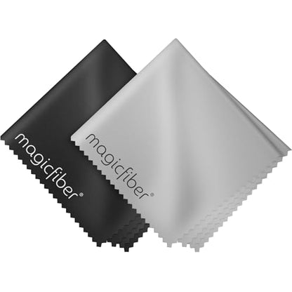 MagicFiber Microfiber Cleaning Cloth, Glasses Cleaner, Eyeglass Wipes, 2pk - size: 2 PACK